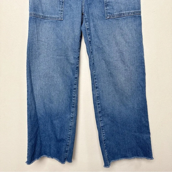 AG Womens 27R Etta Fatigue Button Fly Crop Flare Jeans - Picture 7 of 16